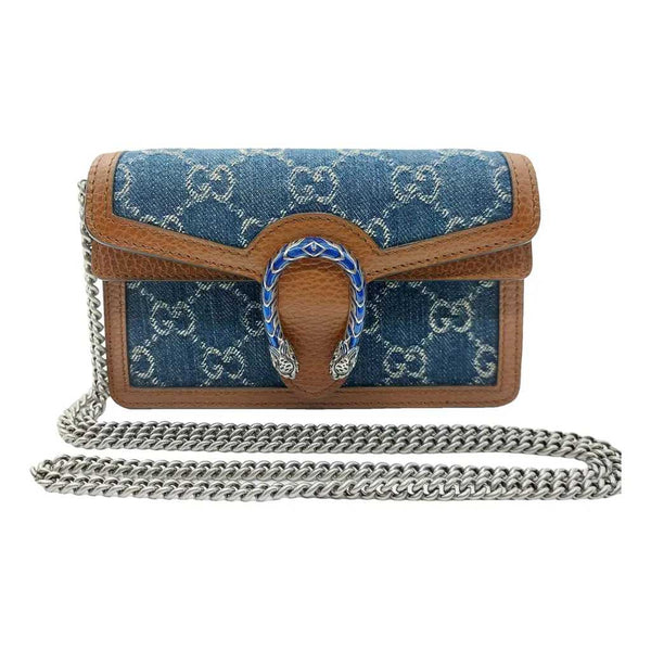GG Sac bandoulière Dionysus Super Mini Marron