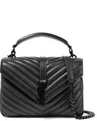 YSL Collége monogramme Sac à main Bon état  Noir