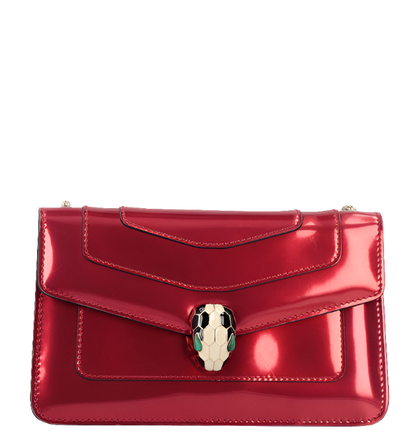 BVLG@RI Serpenti Forever Sac bandoulière Rouge