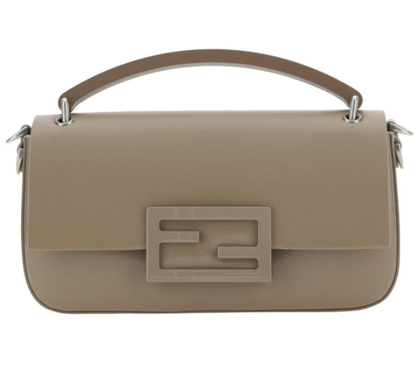 Fêndï Women Baguette Phone Pouch Patent Leather Pouch