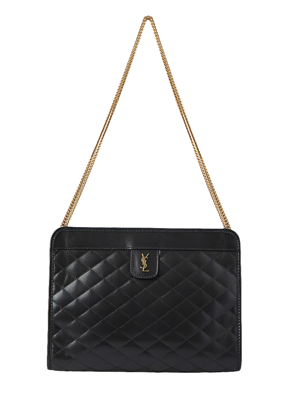 S@int L@urent Victoire Baby Clutch Shoulder Bag in Black