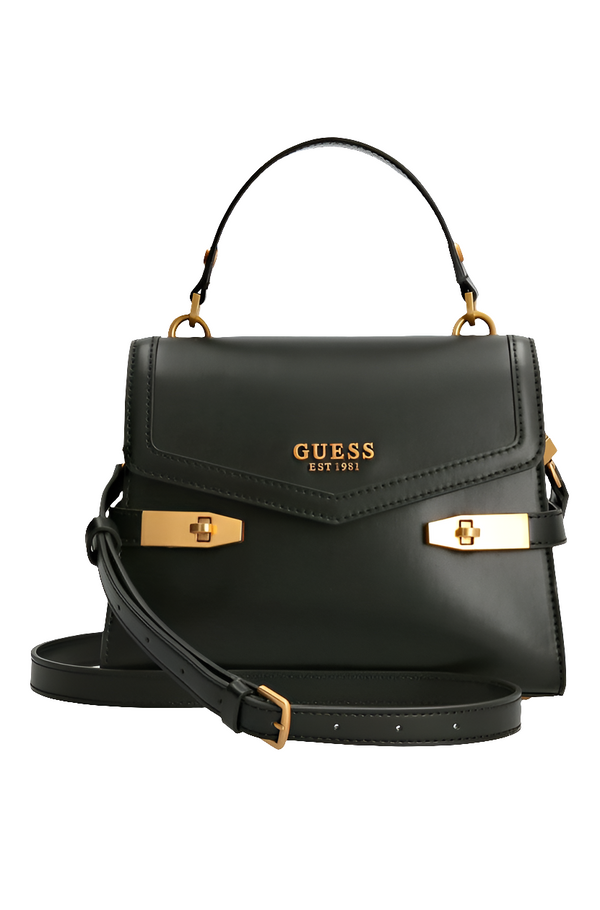 Gûess Sac à main Zadie à rabat et poignée supérieure HWVB84 15200 Noir