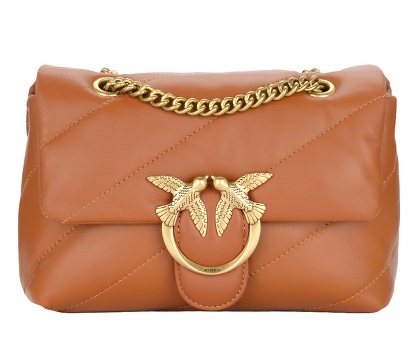 Pïnkô Bolsa Mini Love Bag Puff de piel