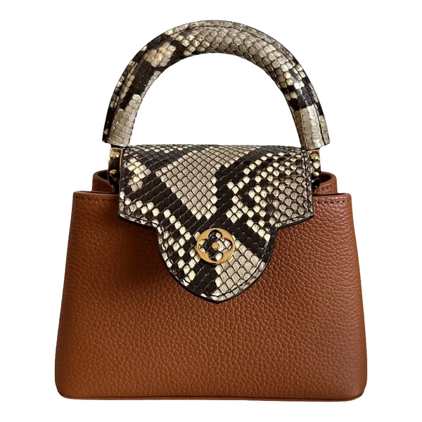 LV Sac à main Capucines  Marron