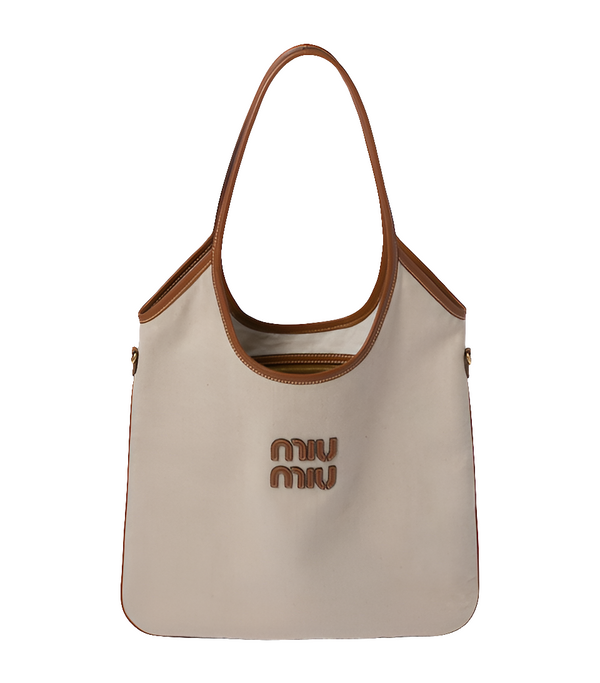 MIÛ MIÜ Canvas Ivy Tote Bag