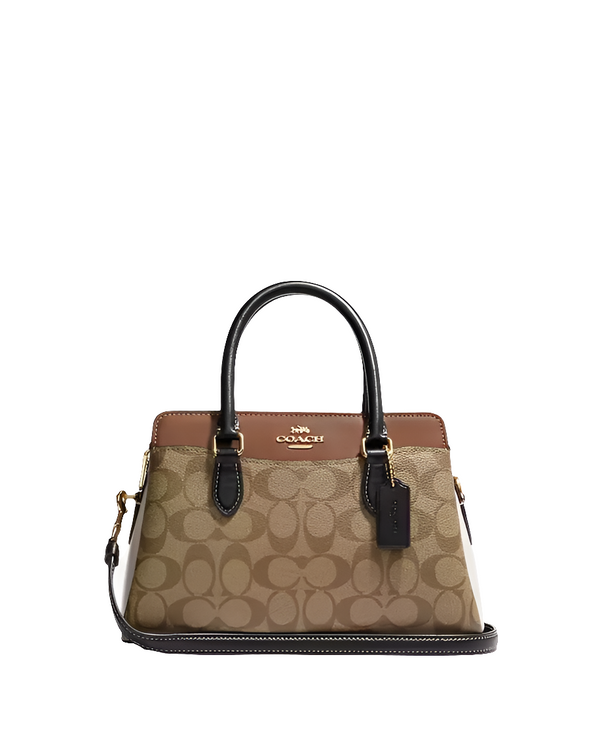 Co@ch Mini Cabas Darcie En Toile Exclusive Color Block