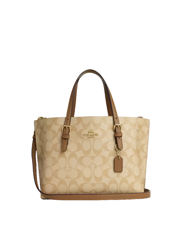 Co@ch Sac Cabas Mollie 25 En Toile Signature