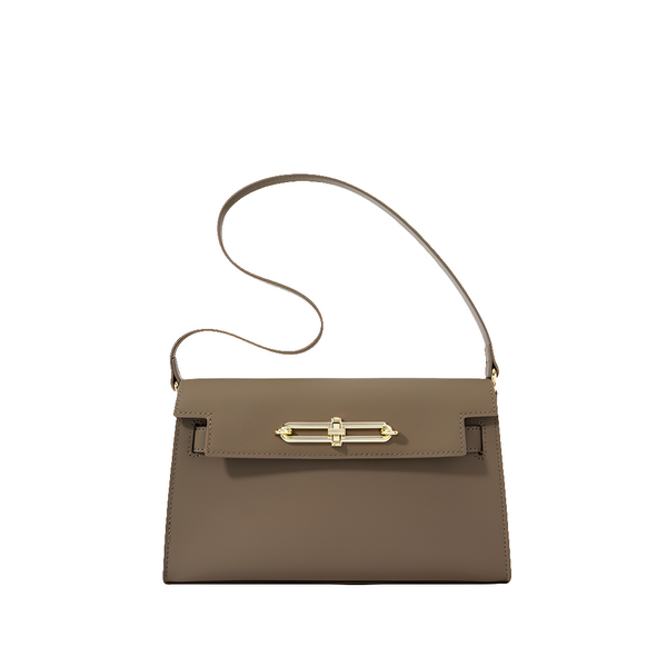 HRMS Sac à bandoulière véritable avec boucle