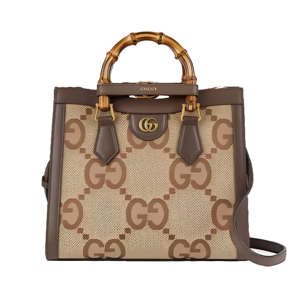 GG Sac à main GG Diana Jumbo GG Marron Beige