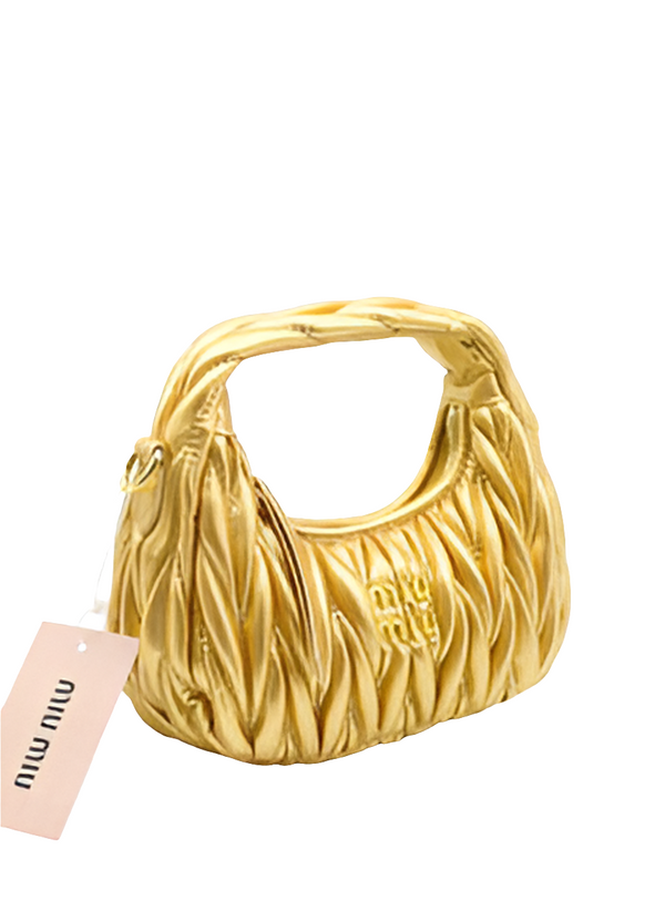 MIÛ MIÜ Sac à bandoulière Hobo nappa Miu Wonder