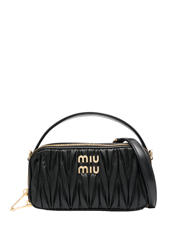 MIÛ MIÜ  sac cabas à design matelassé