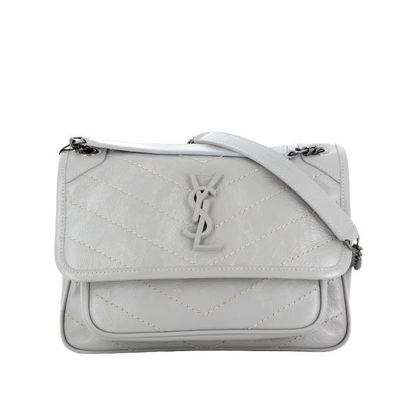 YSL Sac chaine Niki YSL Argenté