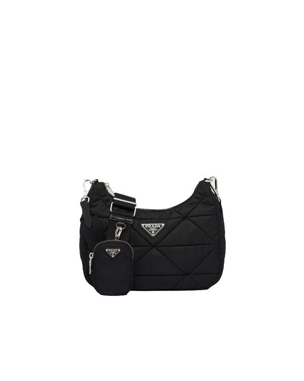 Pr@da Sac en Re-Nylon matelassé