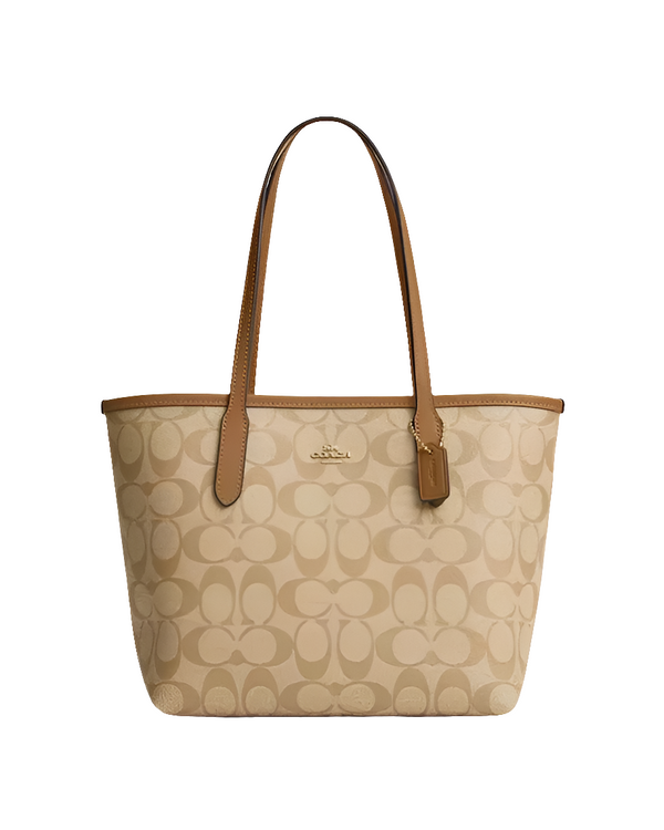 Co@ch Petit sac fourre-tout de ville en toile signature