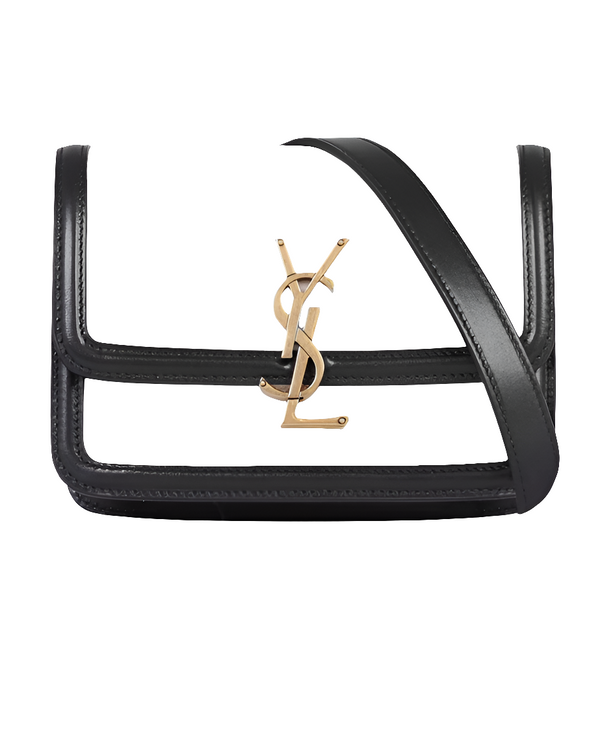S@INT LAURENT SOLFERINO SATCHEL IN BOX CREMA SOFT/BLACK