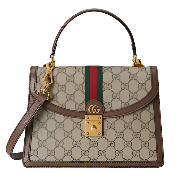GG Sac à main Ophidia avec bande Web petite taille