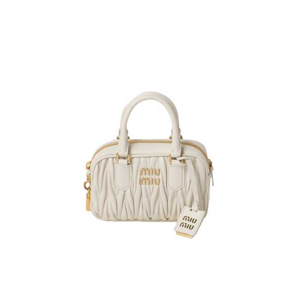 MIÛ MIÜ Arcadie Matelassé nappa