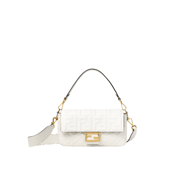 Fêndï Baguette Sac blanc