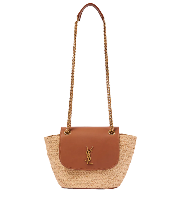 S@int L@urent Sac Manon Mini en raphia