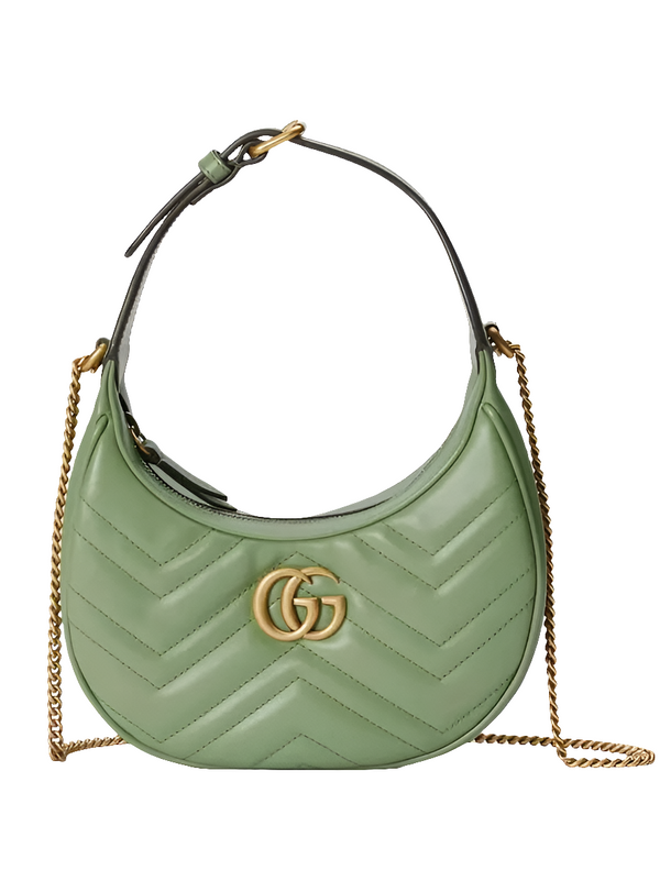 GG marmont half-moon shaped mini bag