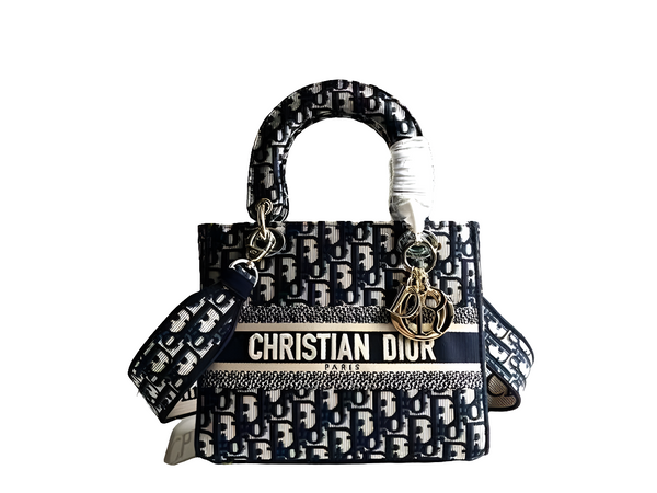 CHRISTI@N DIÔR Signature Embroided Lady Dior Bag