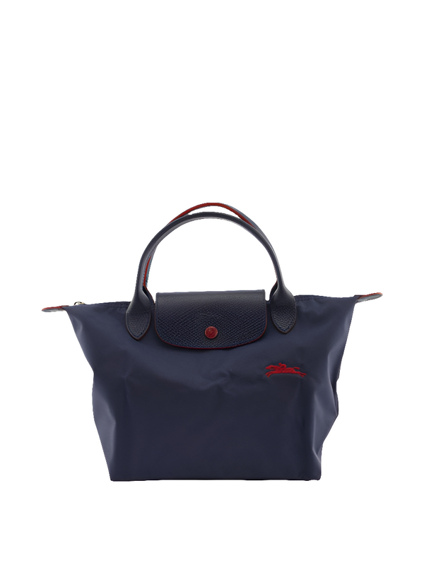 Longch@mp Sac à main en toile Pliage Marine, Toile