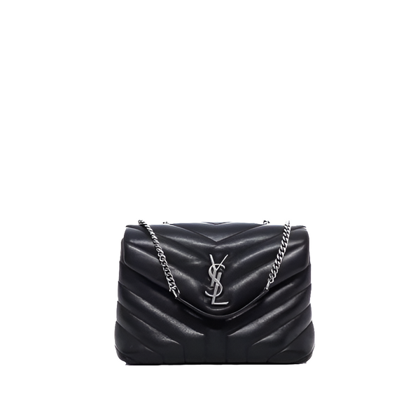 S@int L@urent Sac bandoulière Loulou Small Saint Laurent  Matelassé Noir