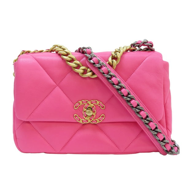 CH@NEL CHANEL 19 bag 31 series shoulder bag AS1160