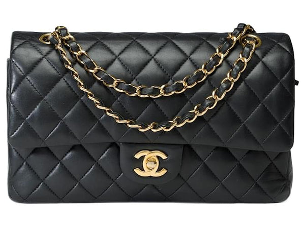 Sac CH@NEL Timeless/Classique en Cuir Noir - 102017