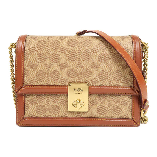 Co@ch Sac à Bandoulière Hutton En Toile Signature