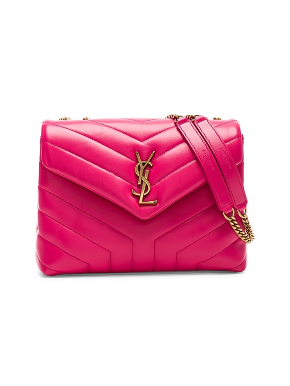 S@int L@urent Small Supple Monogramme Loulou Chain Bag