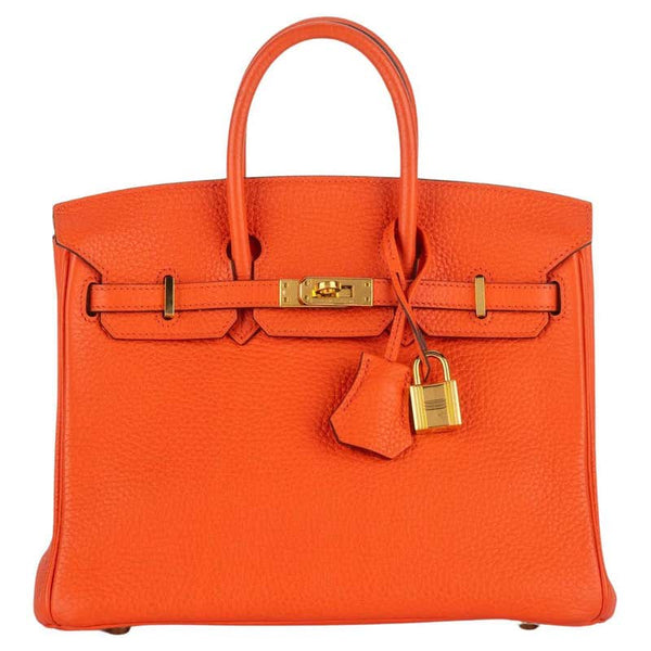 HRMS Birkin 25 Few Togo Gold Hardware