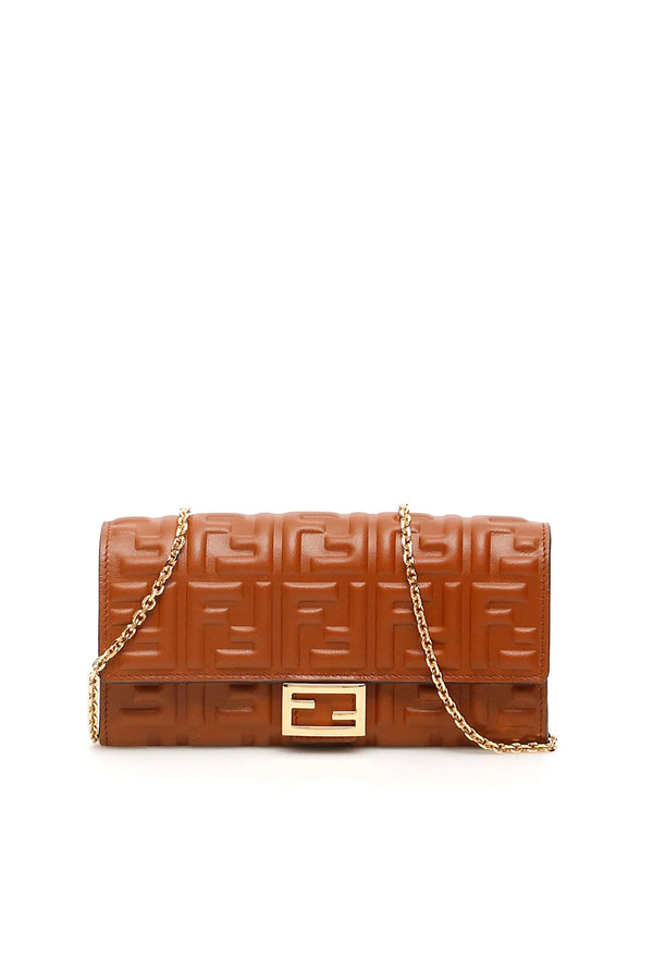 Fêndï Baguette Chain Strap Wallet
