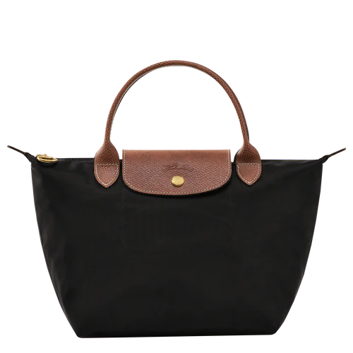 Sac à main S Le Pliage  Toile recyclée - Noir